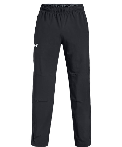 mens black warm up pants