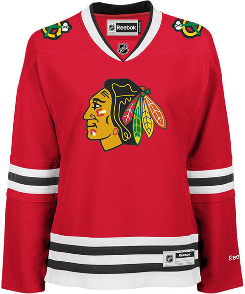 sufrimiento unos pocos Gimnasta REEBOK CHICAGO BLACKHAWKS WOMEN'S HOME JERSEY – Pro Hockey Life