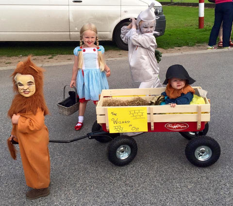 Halloween wagon cart trolley