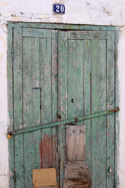 Doors in Tangier, Morocco