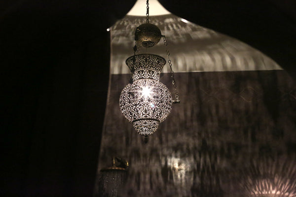 Lamp in Marrakech, Morocco