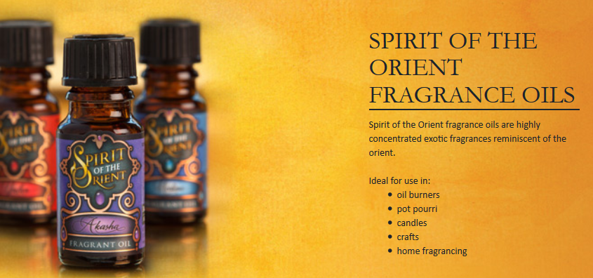 Spirit of the Orient Fragrance Oils by Buckley and Phillips - Aromtherapy Jewellery