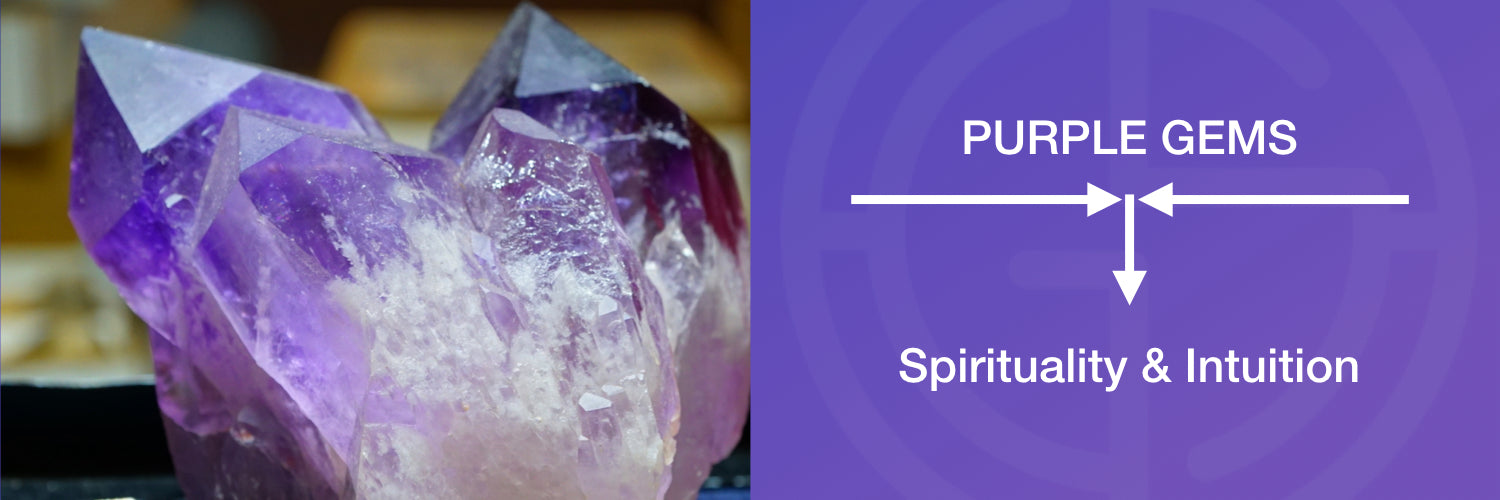 Purple gemstones meaning