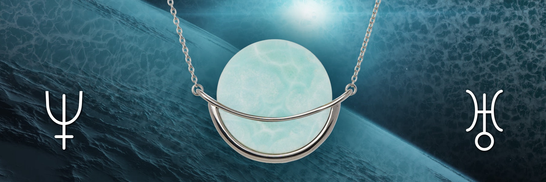 Larimar Gemstone and Astrology: Uranus-Neptune