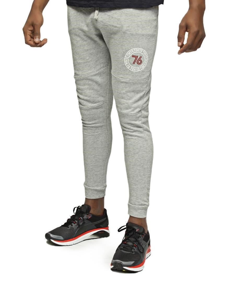 grey joggers skinny