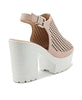 Chunky Heels - Mink