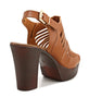 Chunky Heels - Tan