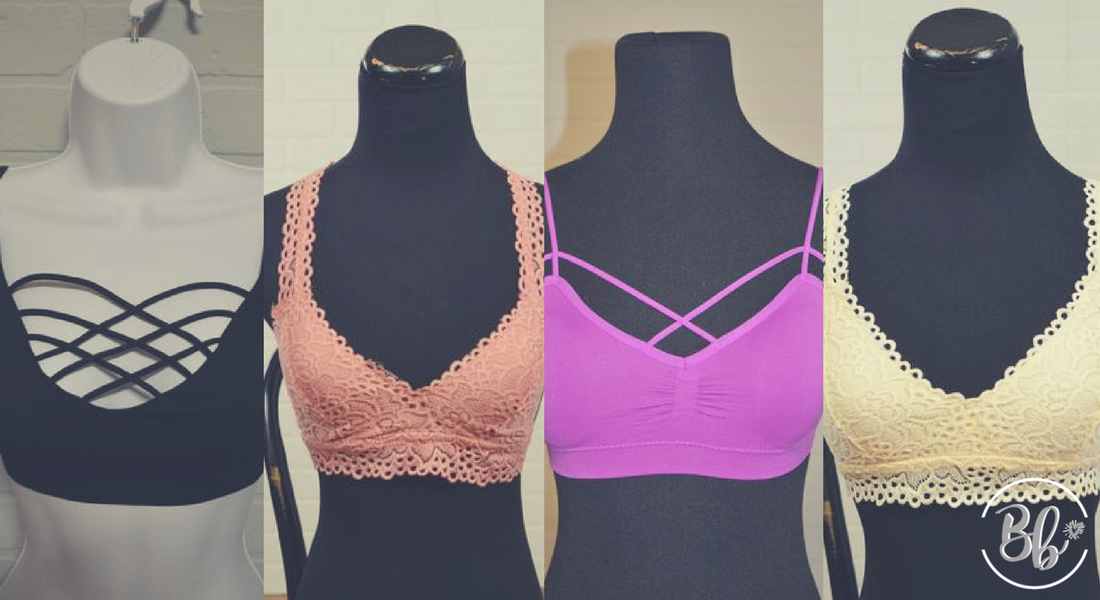 Bralettes are All the Rage! | B'Dazzled Boutique | Online Women's Fashion Boutique