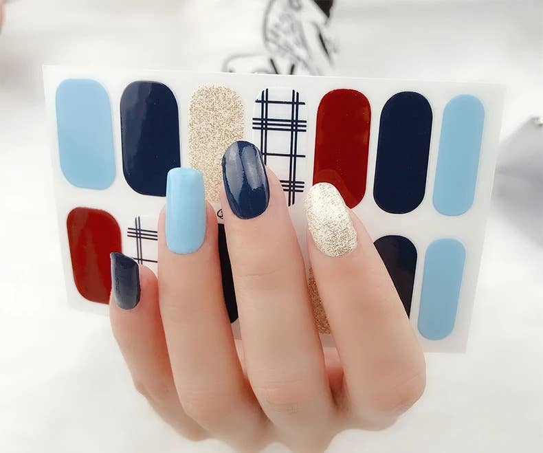 Razzle Me Nail Polish Stickers