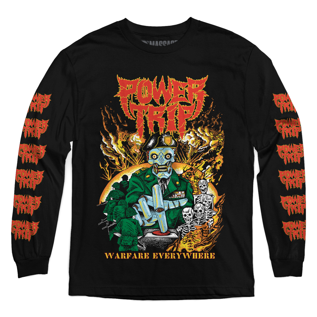 Official Power Trip "Warfare" Long Sleeve Massacre Merch