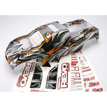 Traxxas 5312X Revo 3.3 ProGraphix Body with Decal Sheet (extended chassis)
