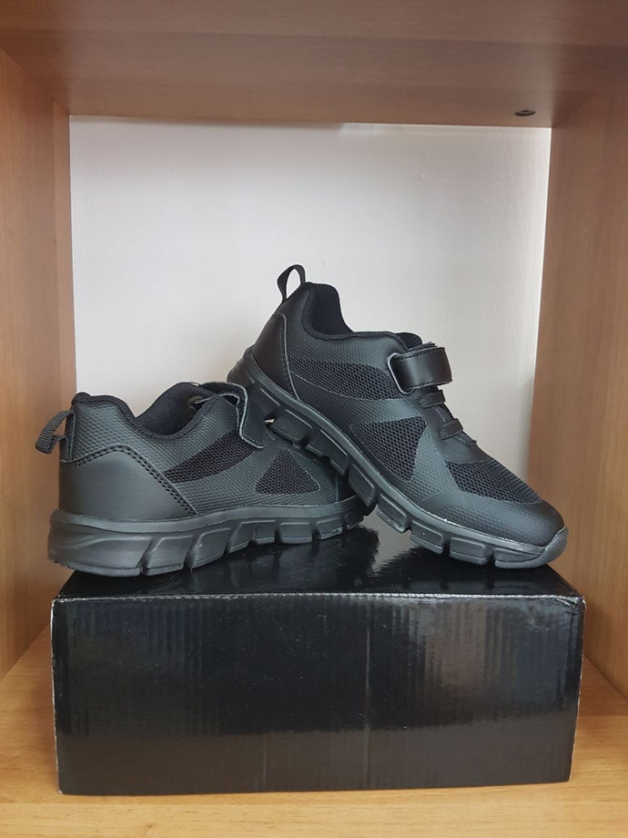 ADPS Black Shoes - Velcro 28 to 36 (N)