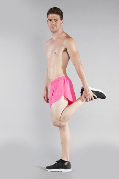 Men's Hot Pink Elite Split Shorts – BOA