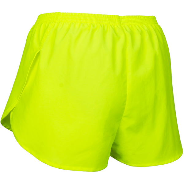 Neon Yellow 1" Elite Split Shorts – BOA