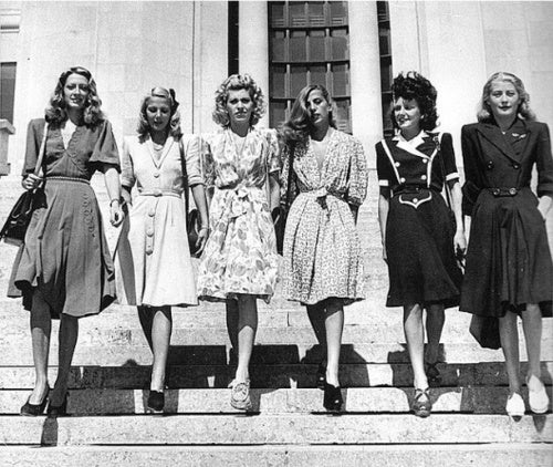 1940s Tea Dress_ Weekenddoll 