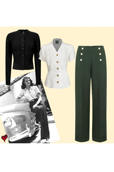 Vintage Forties Trousers Look 