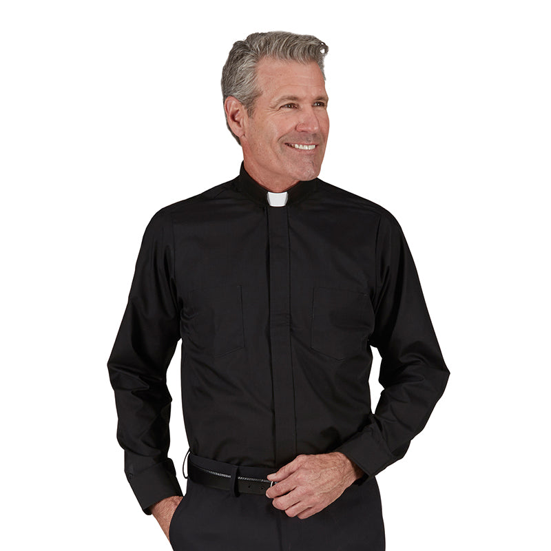 slim fit clergy shirts