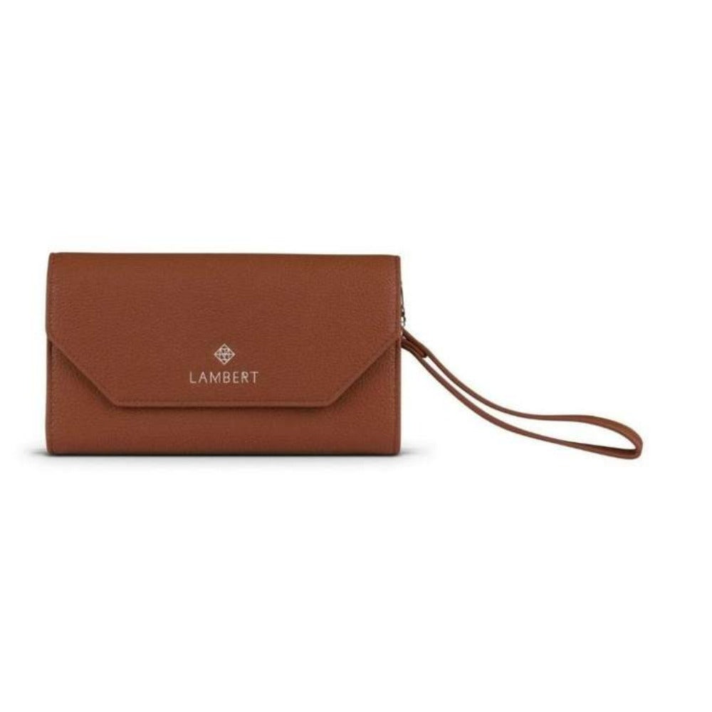 NINA Vegan Leather Wallet - Tan