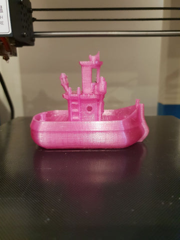 SAINSMART Pink PRO-3 PETG-boat