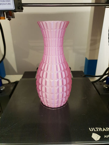 SAINSMART Pink PRO-3 PETG-vase
