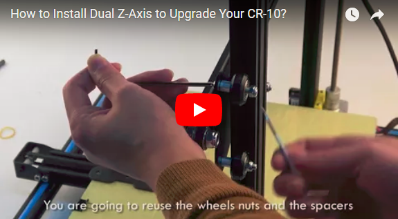 How to Install Dual Z-Axis to Upgrade Your CR-10?
