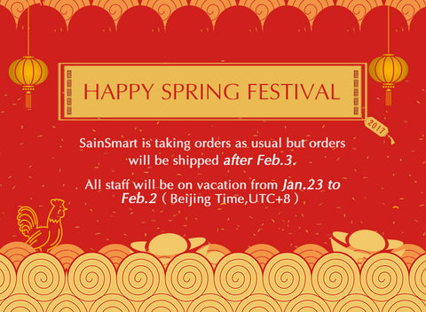 SainSmart 2017Spring Festival