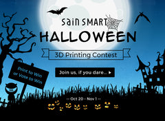 SainSmart Halloween 3D Printing Contest 2017