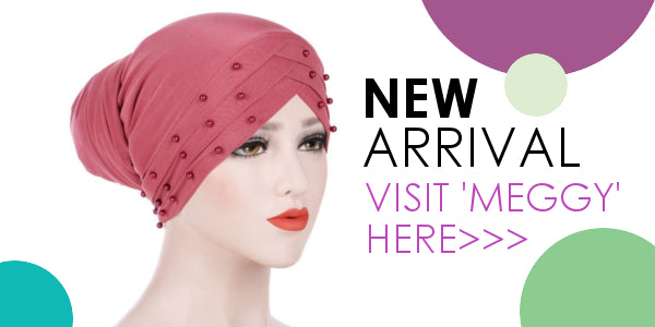 Modest Fashion Mall head coverings head wraps turbans pre-tied hijabs new arrival meggy
