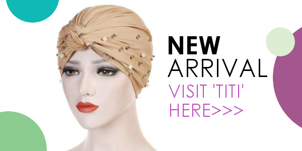 Modest Fashion Mall head coverings head wraps turbans pre-tied hijabs new arrival titi
