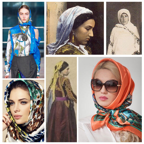 Modest fashion mall evolution of head covering blog post head wraps turbans hijabs bandannas
