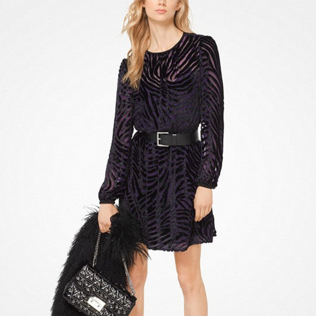 michael kors jacquard dress