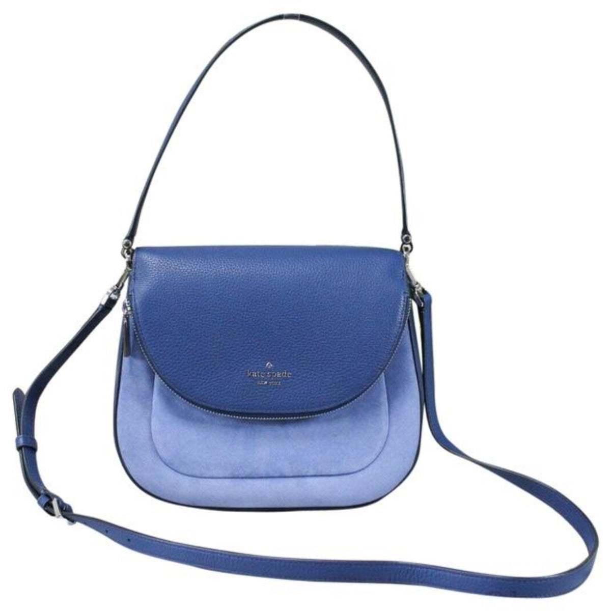 melody Reception Serena KATE SPADE NEW YORK Blueberry Leila Medium Flap Shoulder Bag NWT – Style  Exchange Boutique PGH