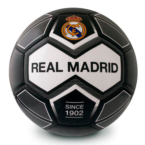 Poëzie Frank Worthley US dollar Real Madrid voetbal zwart-wit maat 5 – Megavoetbalshop.com