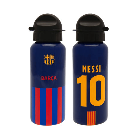 Intrekking Gooi wenkbrauw FC Barcelona aluminium drinkfles Messi 10 – Megavoetbalshop.com