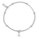 Chlobo Silver Cute Mini Star Bracelet