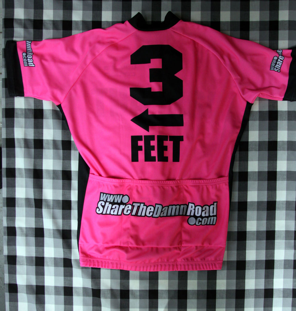 mens pink cycling jersey