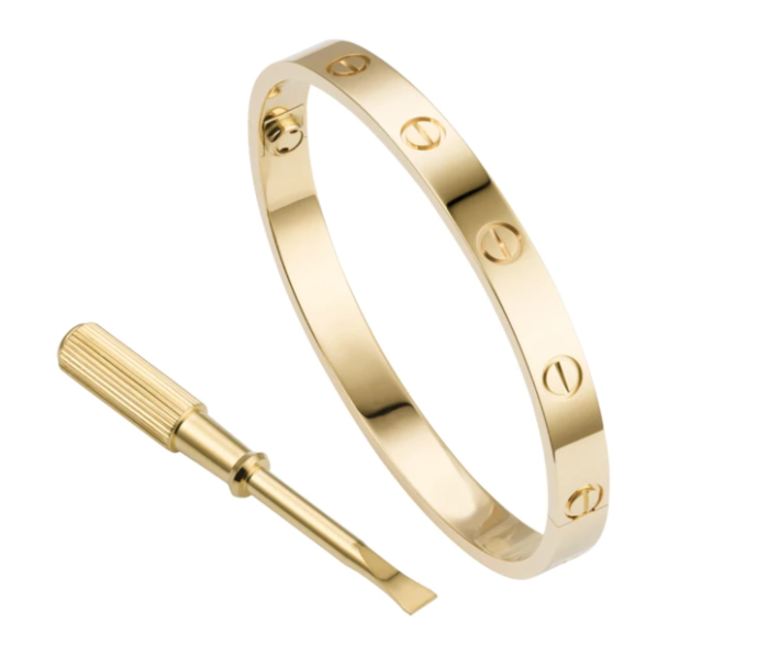 screw on bangle bracelet