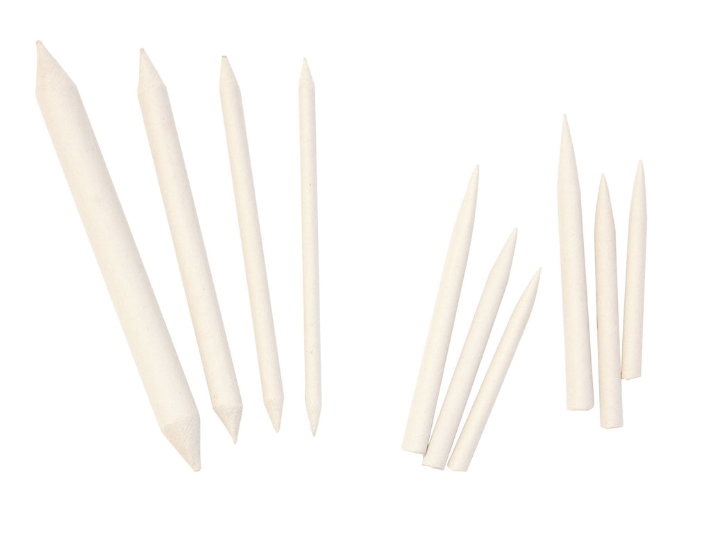 Pack of 36 Assorted Jack Richeson 711336 Single-Pointed End Blending Tortillons 