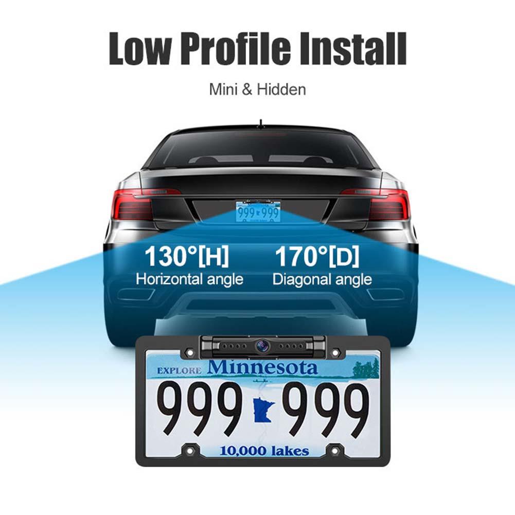 12-36V Wireless Car Rear View Camera WIFI Reversing Camera Dash Cam HD Night Vision Mini Body Tachograph for iPhone and Android - MASS Wholesalers