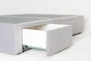 Velvet Maxwell's 4 Drawer Bed Base -Mole