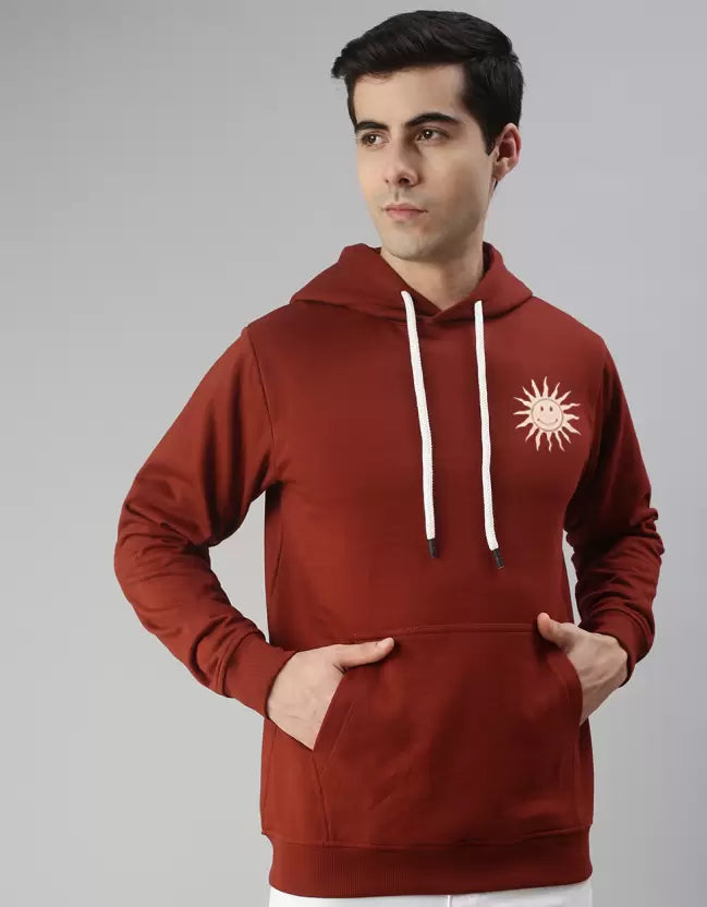 Veirdo's Rust Sun: Men's Printed Pullover Veirdo