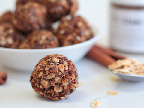 Photo of Matcha Konomi chai spice energy balls