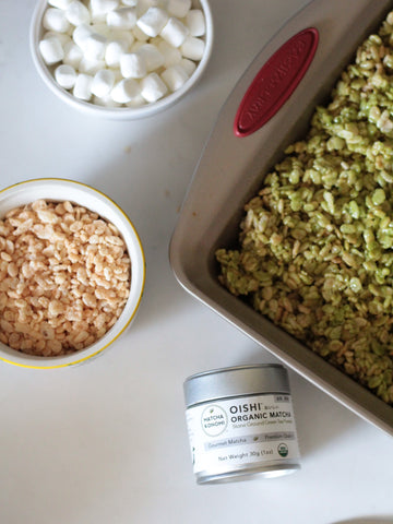 matcha rice crispy ingredients 