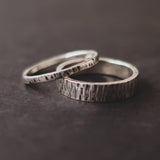 Felicity & Lena Sterling Silver Rings by Bonearrow, unique witchy Jewellery 