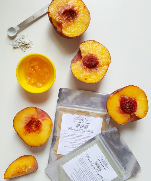 Peaches clay mask halal