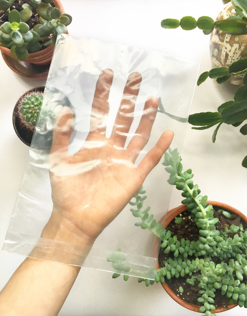 miniature rhino sustainable packaging cellophane