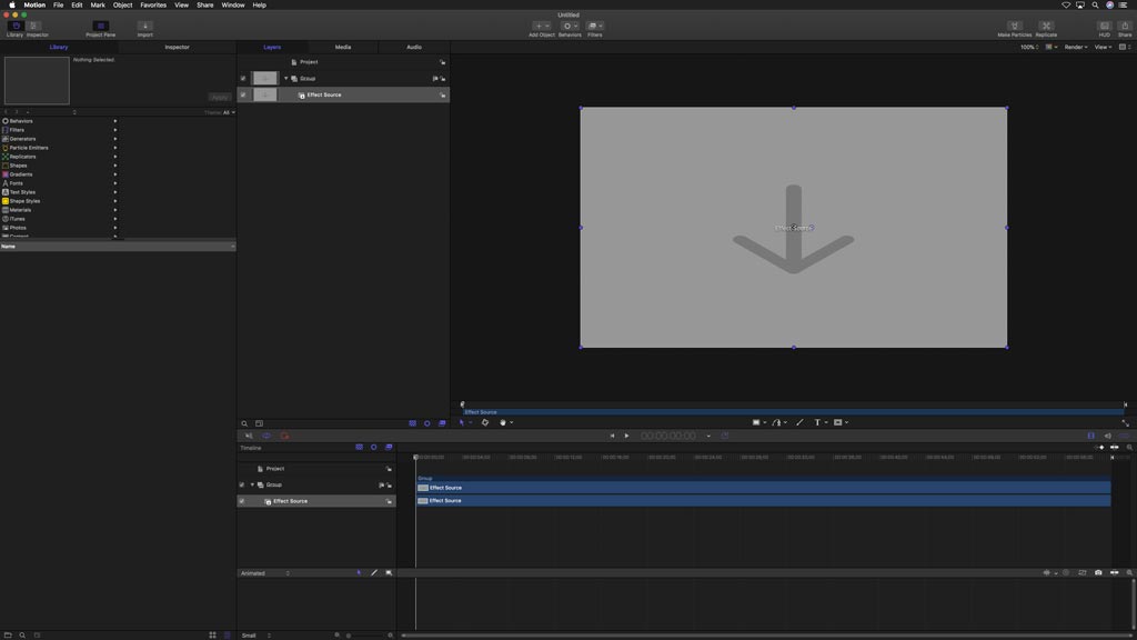 Motion GUI Bourne Flashback Effect for Final Cut Pro X FCPX