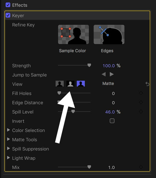 Display options on FCPX timeline in Stacy's Mom tutorial for Final Cut Pro X