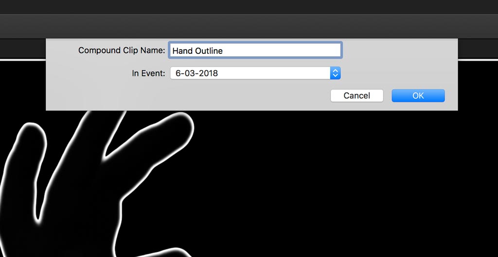 Make a Compound Clip in Final Cut Pro X