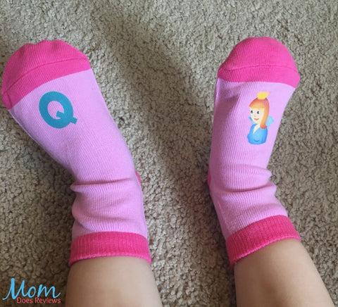girls abc socks